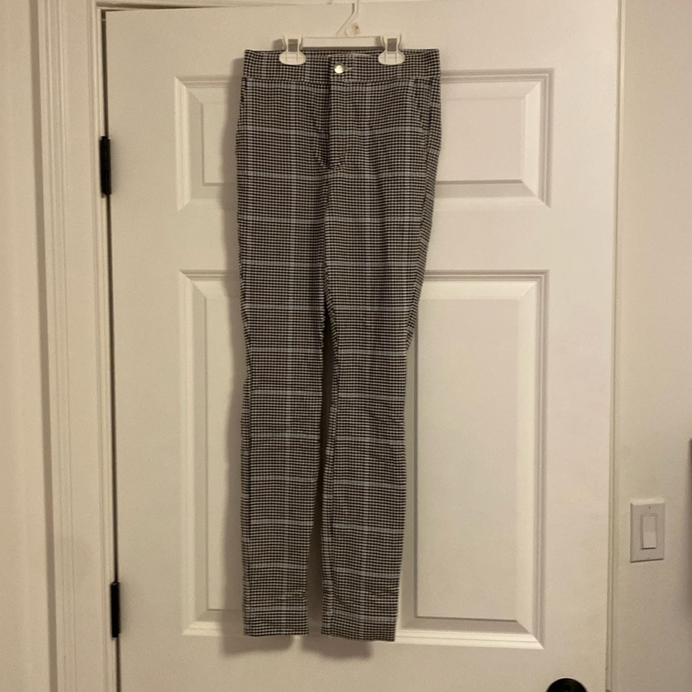 Hollister Plaid Business Legging Pants